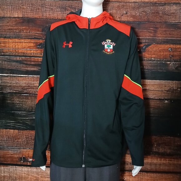 Under Armour Hoodie Mens 2XL Southampton Saints Training Jacket Full Zip Storm - Picture 3 of 14